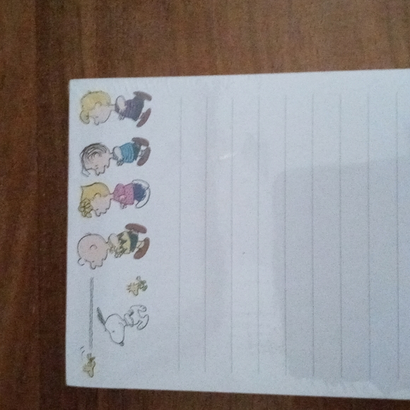 Peanuts note pad - Picture 3 of 4